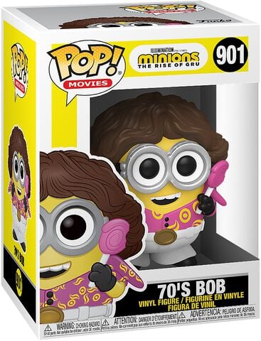 Figurine Funko Pop! N°901 - Minions 2 - 70's Bob